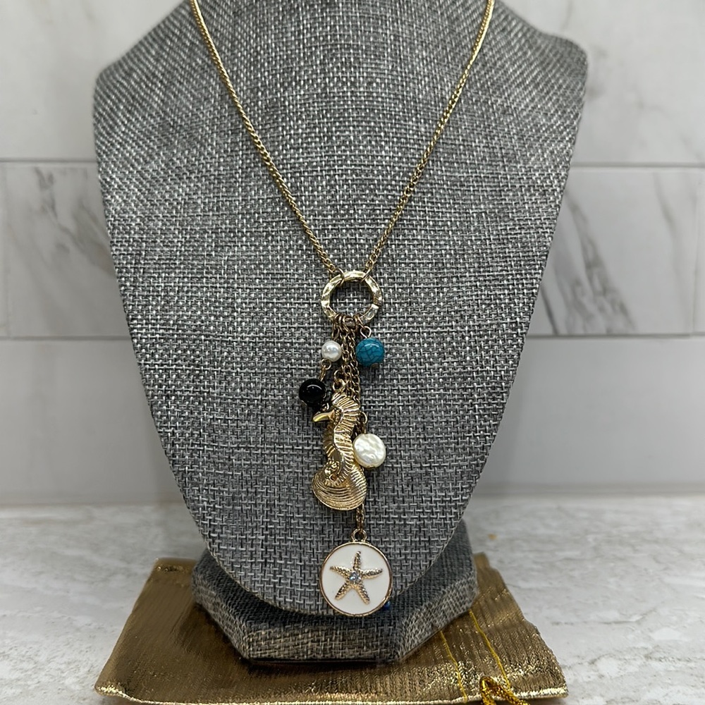 Beach theme necklace.  Purchased in North Carolina boutique.